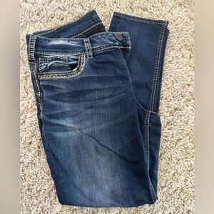 Silver Jeans Co Suki Mid Skinny plus size Sz 16 L 31